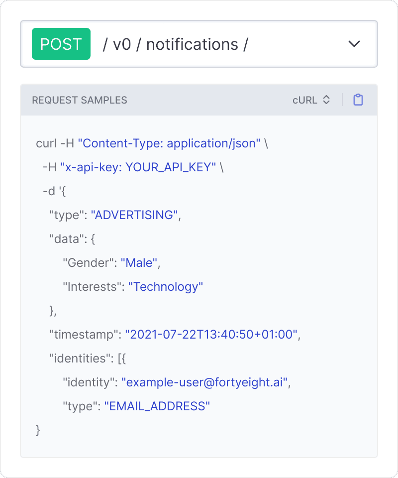 FORTYEIGHT Upload CSV